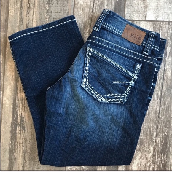 BKE Denim - BKE denim Payton heavy stitch crop jeans size 28